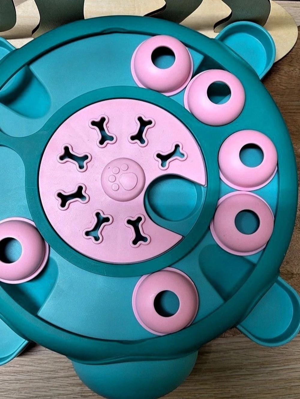 Interactive Dog Toy Blue & Pink